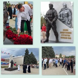 23 округ: В Волгодонске открыт памятник в честь защитников Отечества – воинов специальной военной операции 